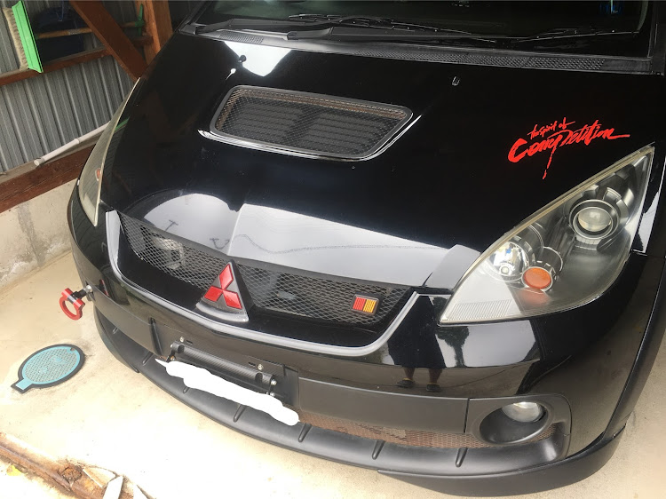 コルトラリーアートバージョンRのエムズガレージ・DIY・レッドメモリー・缶スプレー塗装に関するカスタム事例の投稿画像1枚目