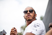  Lewis Hamilton of Mercedes AMG Petronas Motorsport in the paddock during the F1 Grand Prix of Italy.