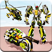 US Army Robot Transform City Helicopter War 1.1 Icon