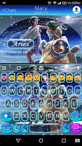 Horoscope Arise Emoji Keyboard