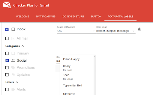 Checker Plus for Gmail™