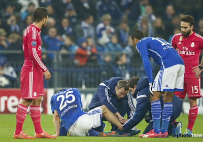 Huntelaar touché au tibia