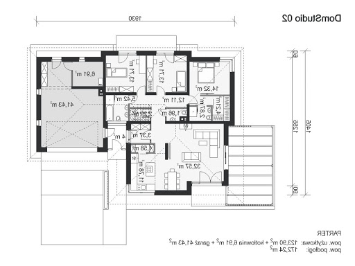 DomStudio 02 - Rzut parteru