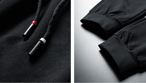 Title 4, Loose-fitting sportswear cardigan hooded sweate...