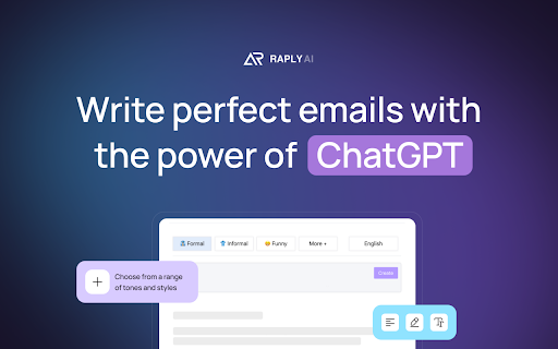 Raply.AI - ChatGPT Email Assistant AI