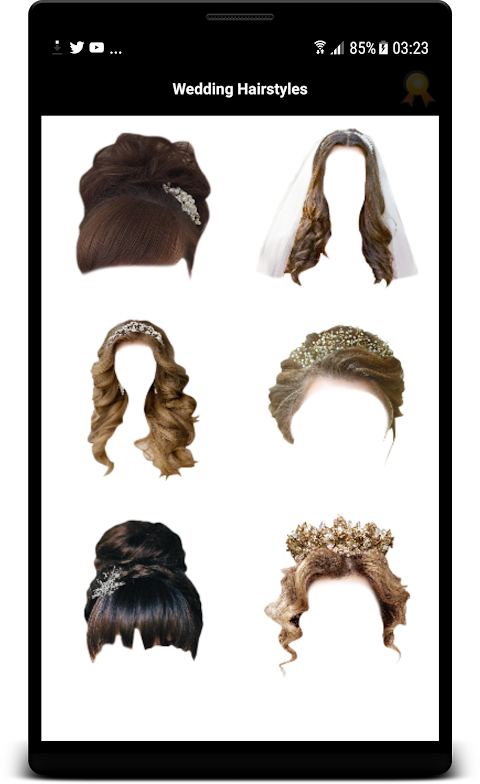 Hairstyles for Wedding Photo Studioのおすすめ画像4