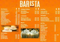 Barista Coffee menu 1