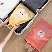 [Có Sẵn] Túi Đựng Giày Dép Quần Áo Chống Ẩm Và Chống Bụi Bẩn Đi Du Lịch Họa Tiết Trẻ Trung – Pk50