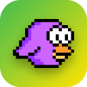 Flappy Bird Purple