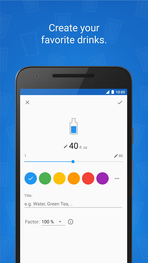    Hydro Coach PRO - drink water- screenshot  