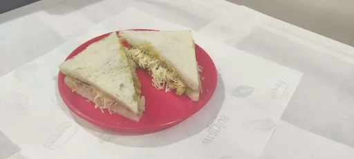 Aloo Matar Cheese Sandwich