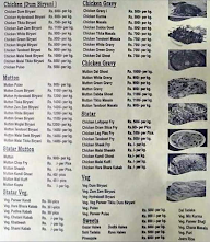 K.B.N Caterer menu 1