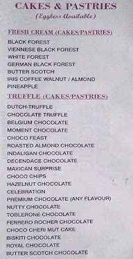 The Cakes N More menu 8