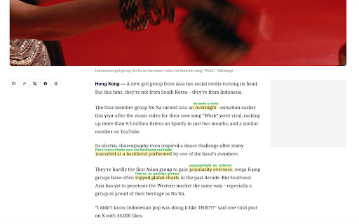 ALang Extension screenshot 2