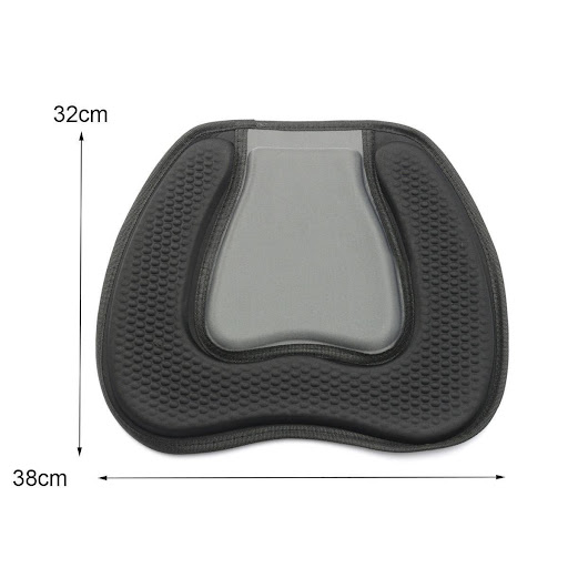 Title 6, Ergonomic kayak cushion with lumbar support for...
