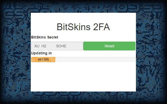 BitSkins Two Factor Authenticator