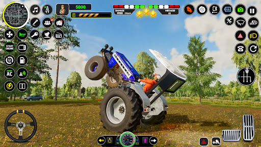 Screenshot Indian Tractor Game 3d Tractor