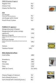 Relish Cafe menu 1