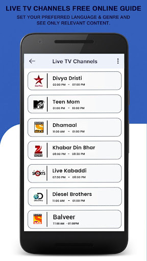 Live TV Channels Free Online Guide - v1.0