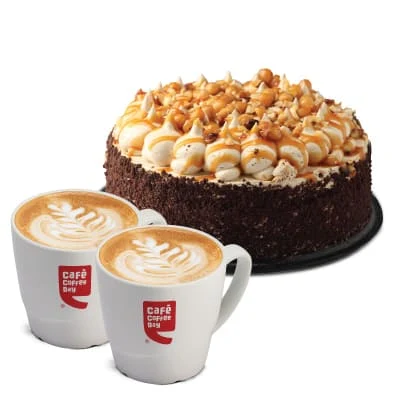 Butter Scotch Crunch Cake Qty1 N Cappuccino Qty2