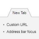 New Tab Override