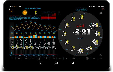 eWeather HD - weather, hurricanes, alerts, radar Screenshot