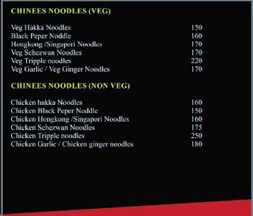 Megh Malhar Family Restaurants menu 