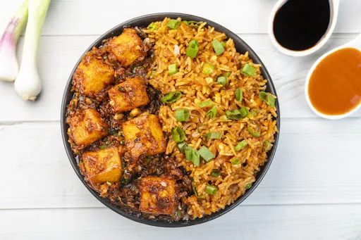 Paneer Schezwan Rice Bowl