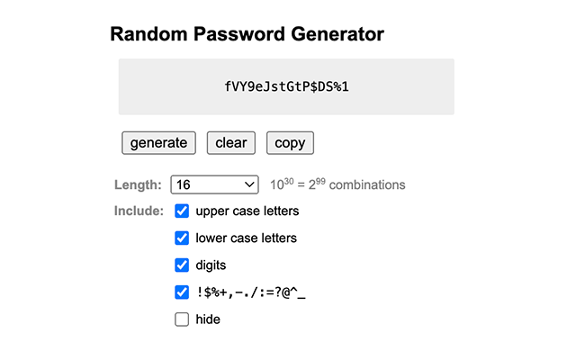 Password Generator Preview image 0