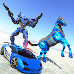 Cover Image of Baixar Police Horse Robot Hero Car Transforming Games 1.0 APK