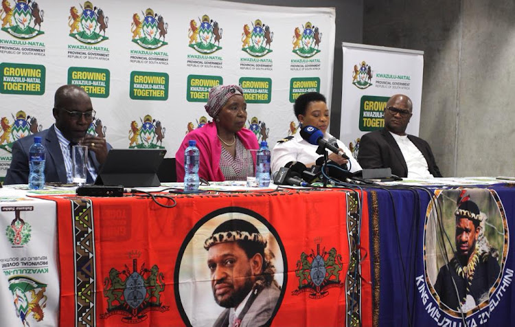 The interministerial task team briefs media on the state of readiness for the ceremony of the handing over of the recognition certificate to King Misuzulu kaZwelithini by President Cyril Ramaphosa on Saturday.