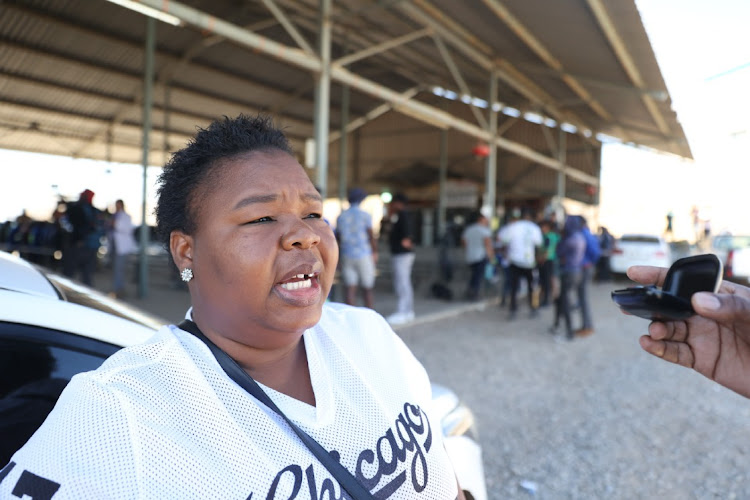 Jane Radebe, wife to one of the miners workers.