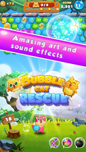 Bubble Cat Rescue (Mod)