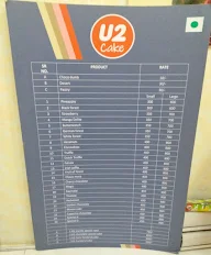 U2 Cake menu 1