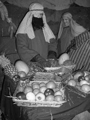 Mercatino...nel presepio vivente di rrouge