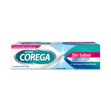 Crema Adhesiva Para Prótesis Dental Corega Sabor Menta X 40 g  