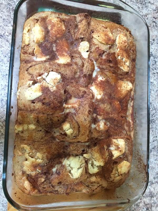 Cinnamon (Raisin) Cream Cheese Strata_image