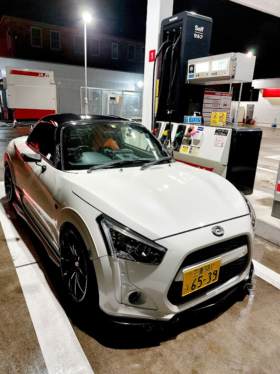コペンの今年最後の投稿・コペンLA400K・コペン好きな人と繋がりたい・やっぱりガソスタ！😅・新年も宜しくお願い致します！(￣-￣)ゞに関するカスタム事例の投稿画像4枚目