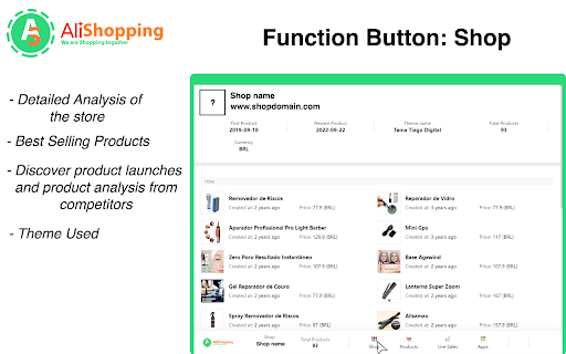 ASTool - AliExpress Hunter & Shopify Tracker