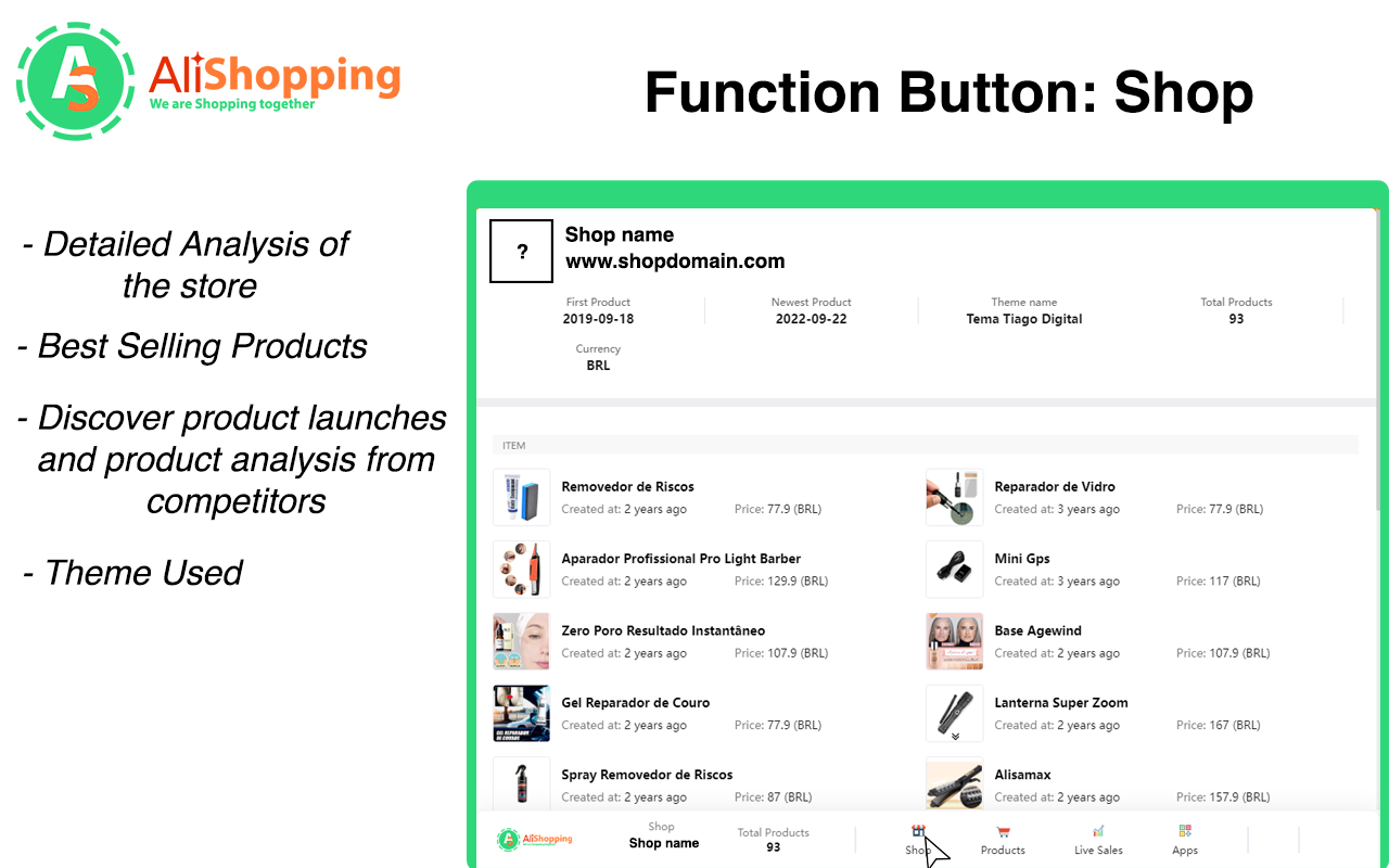 ASTool - AliExpress Hunter & Shopify Tracker Preview image 3