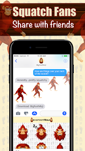 BigfootMoji - Sasquatch Emojis(圖4)-速報App