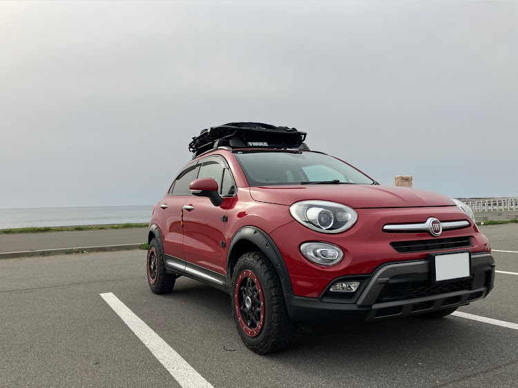 500Xの500Xクロスプラス・GW・サクラと愛車・海と愛車・オーバーフェンダーに関するカスタム事例の投稿画像2枚目