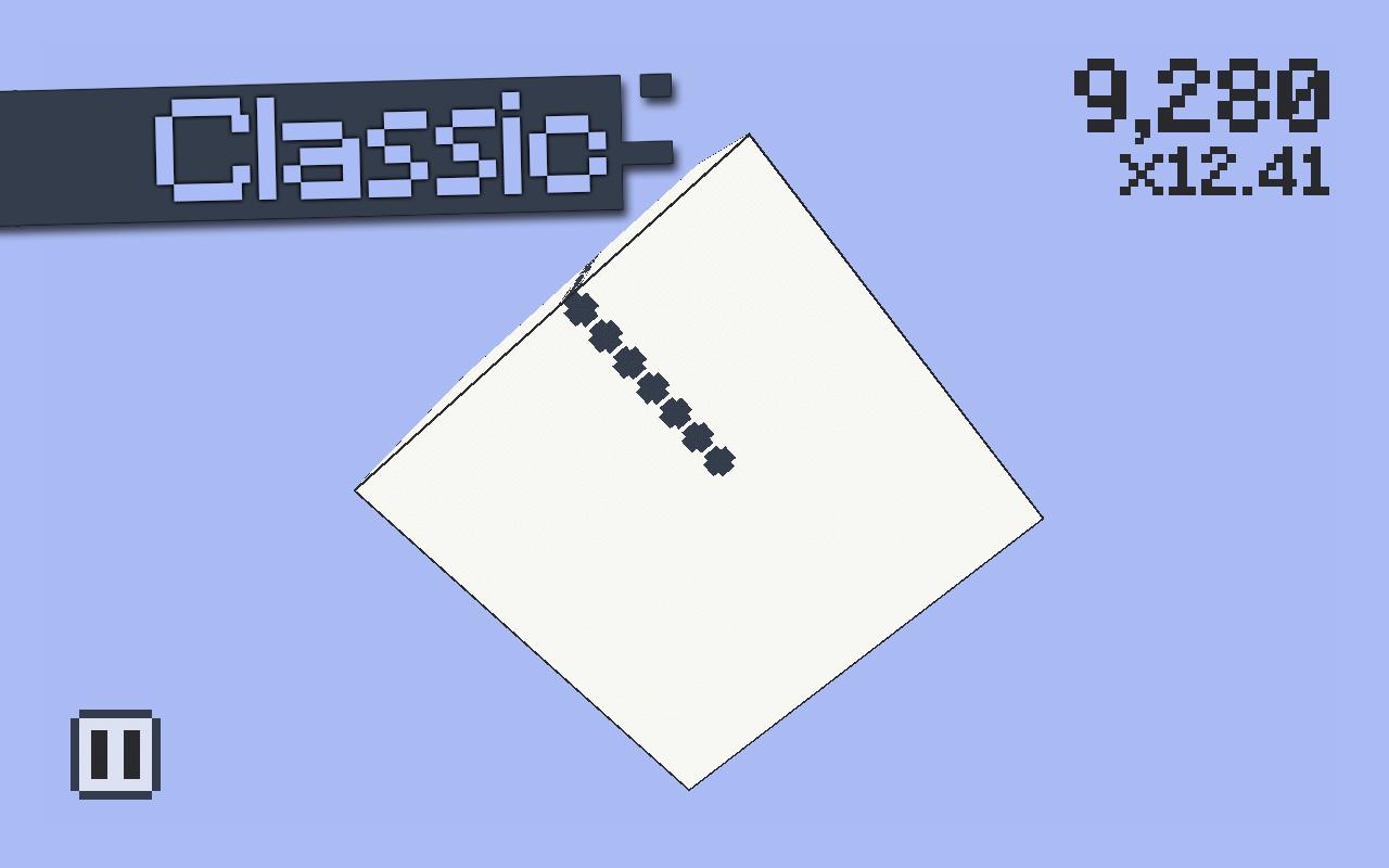 Android application Snake Cubed screenshort