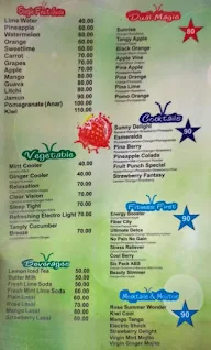 Truly Fresh menu 5