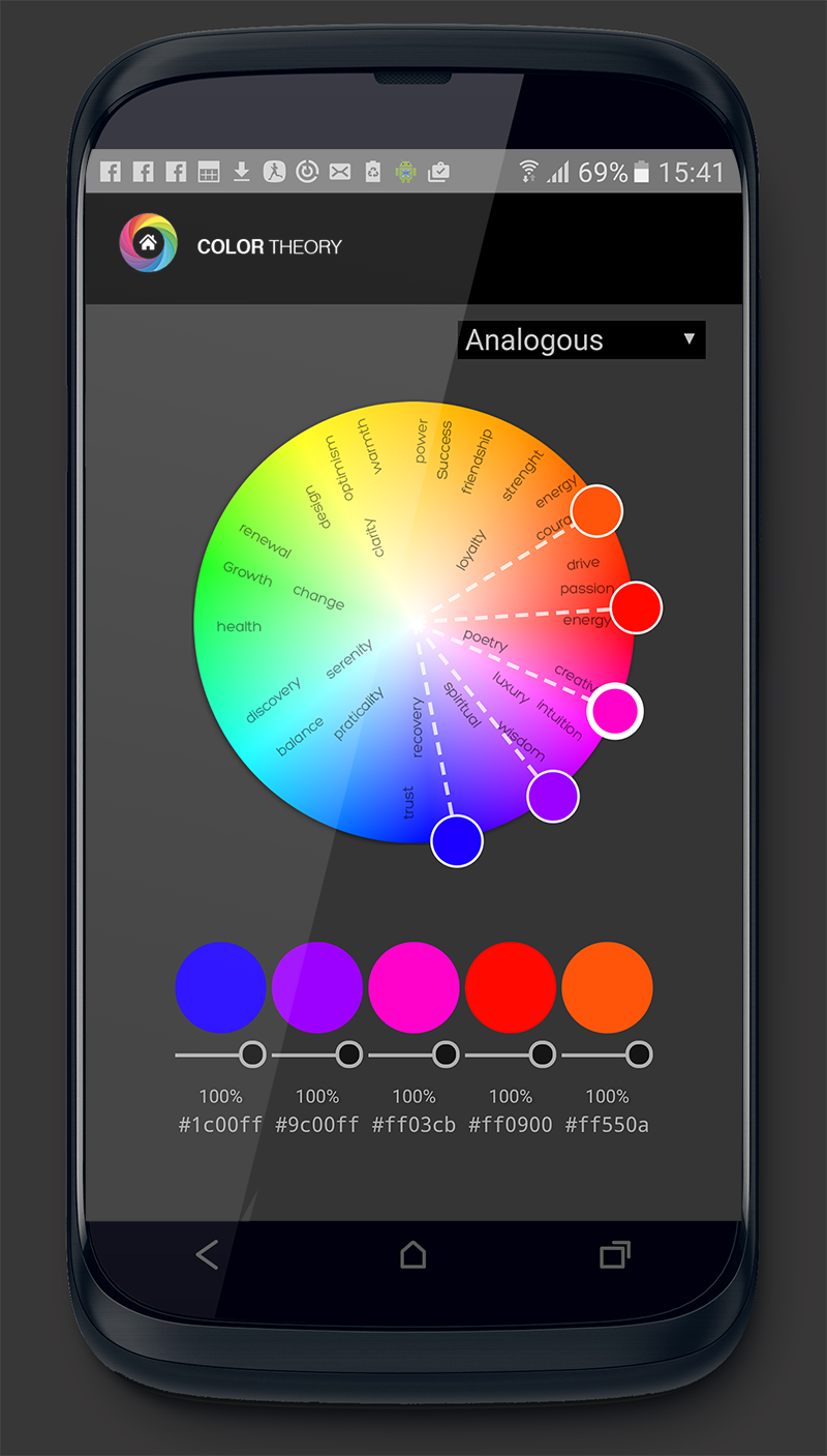 Скриншот Design Color theory & Pantone