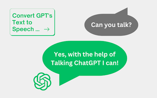 Talking ChatGPT