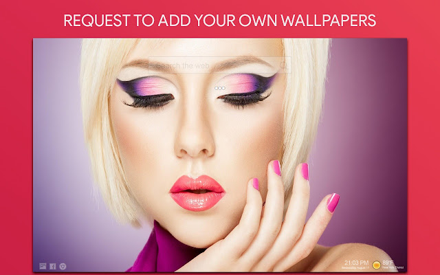 Makeup Wallpaper HD Custom New Tab