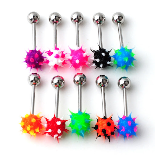 Title 2, Hairy Ball Stainless Steel Tongue Scraper for s...