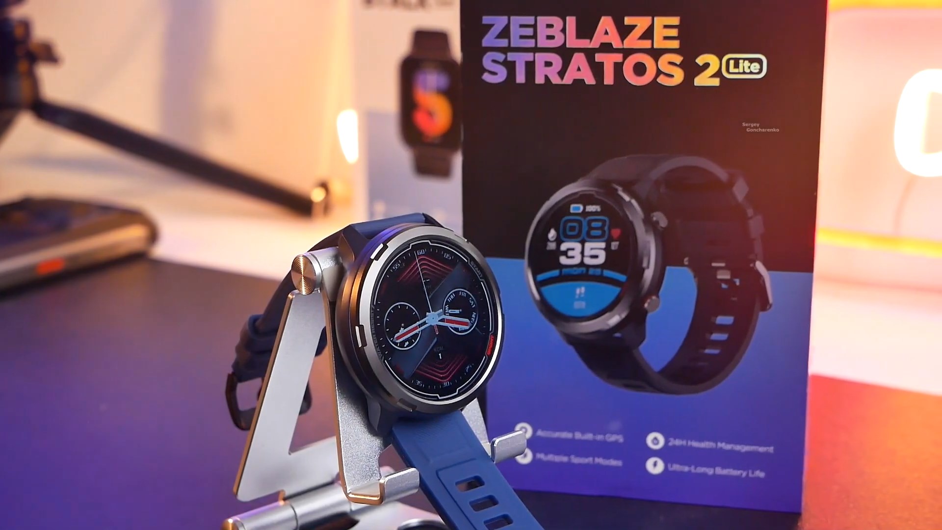 Zeblaze Stratos 2 Lite Outdoor Smartwatch with Built-in GPS & Compass and 5 ATM