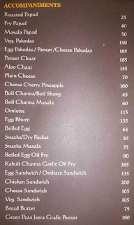 Chetan Restaurant & Bar menu 5